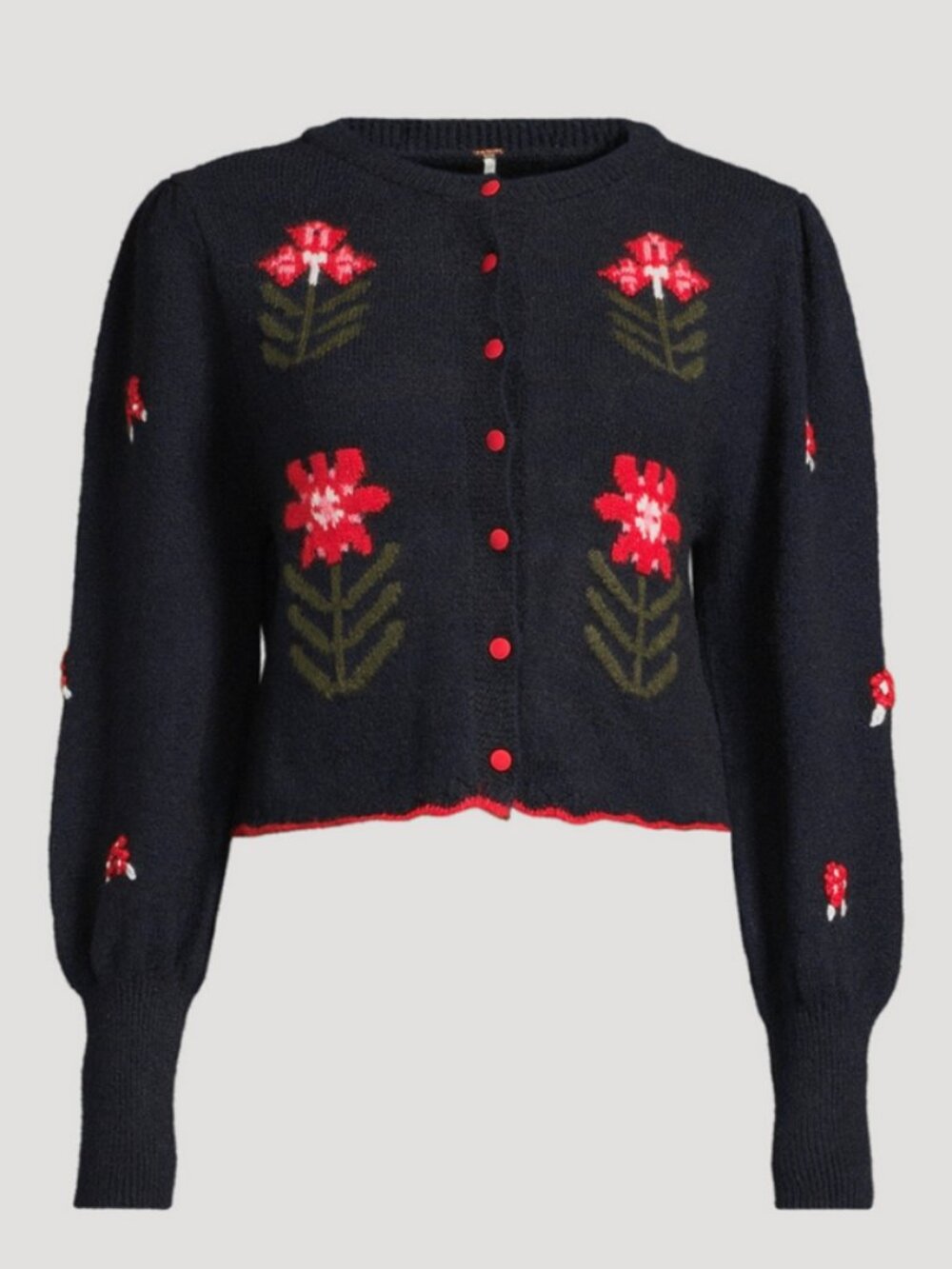 Free People Nonna Knit Cardigan Sweater Size XS